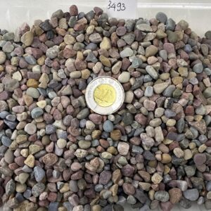 2.2lbs Natural River Decorative Rocks, Decorative Stone Pebbles - Ideal for Aquariums, Indoor Plants, Succulents, and Cactus Bonsai Plants (3493)
